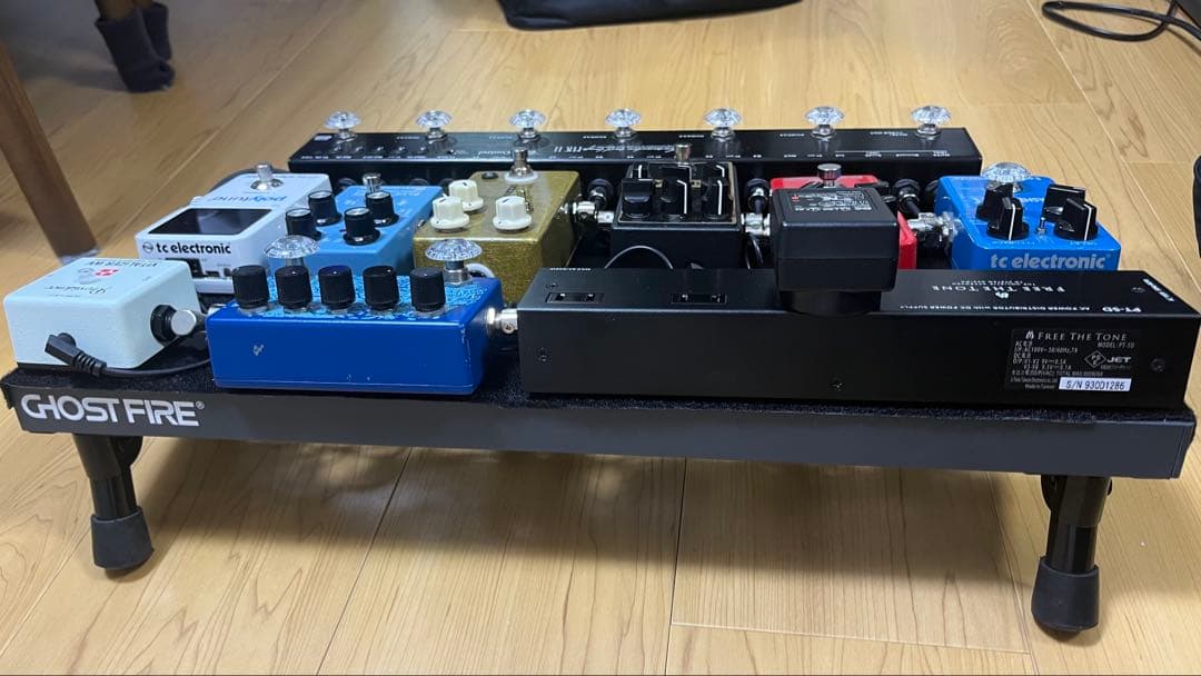 エフェクターボート(ギター用) 組み込み済み　セット