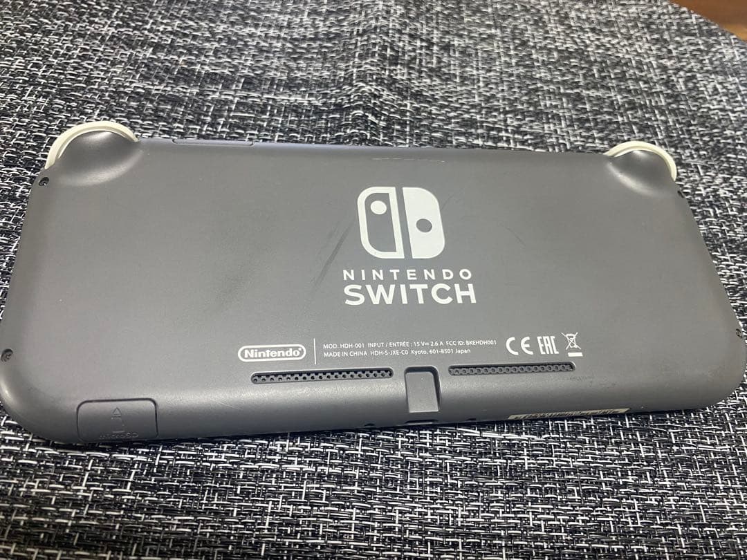 Nintendo Switch Lite 本体　グレー　充電器