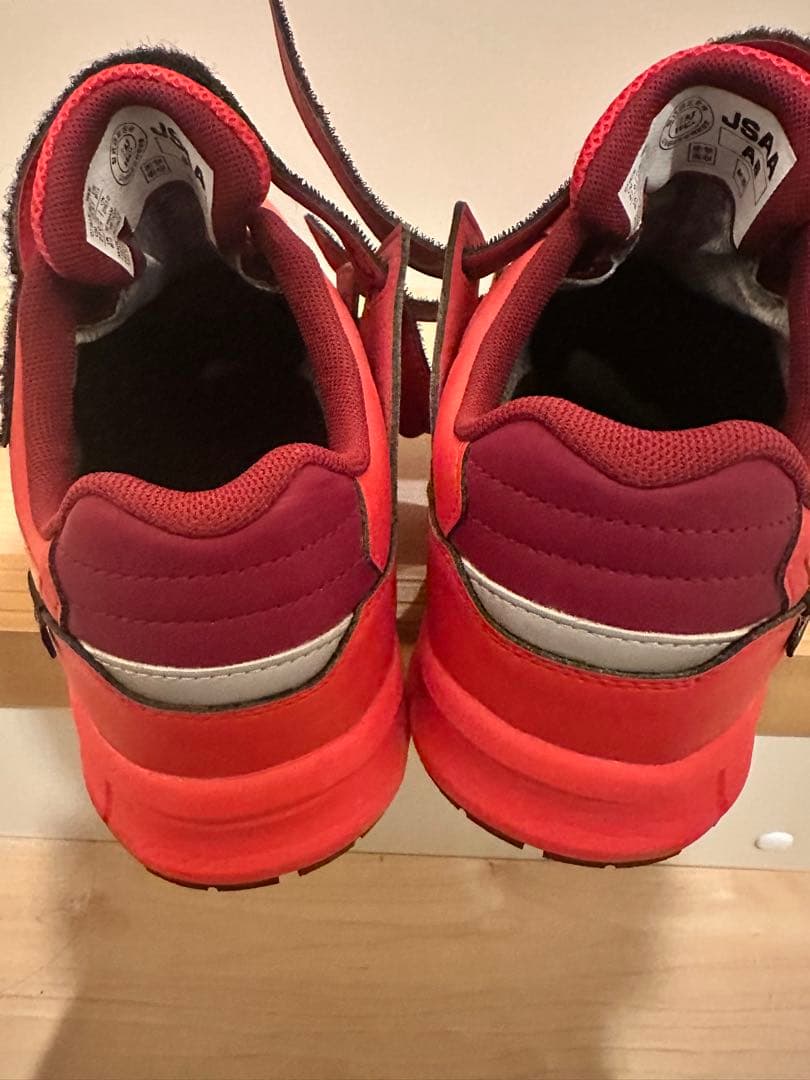 asics CP602 G-TX ファイアリーレッド 安全靴　27cm値引き可