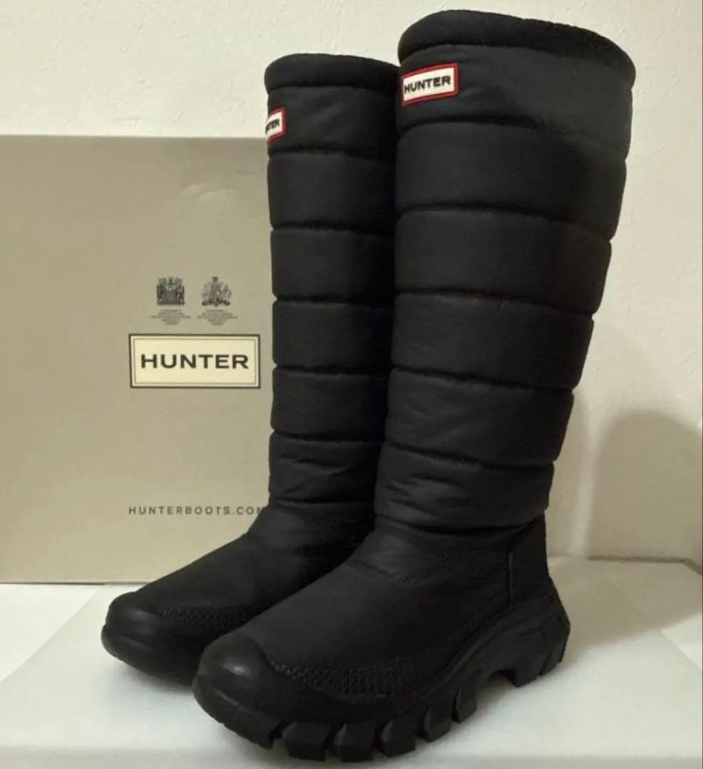 ハンター HUNTER イントレピットトールスノーブーツ 長靴　24cm