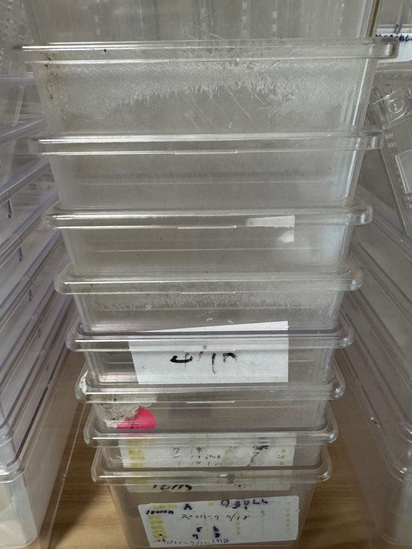 クリアスライダーミニ 未使用8個／中古55個 合計63個セット