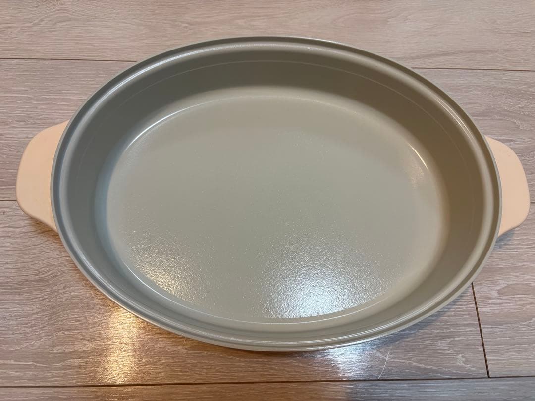 【セット】BRUNO オーバルホットプレート ベージュ&ホットプレートBOOK