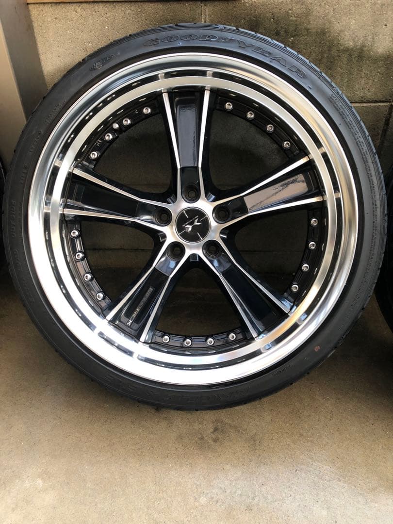 ウェッズ マーベリック 005s段リム 国産タイヤ4本セット