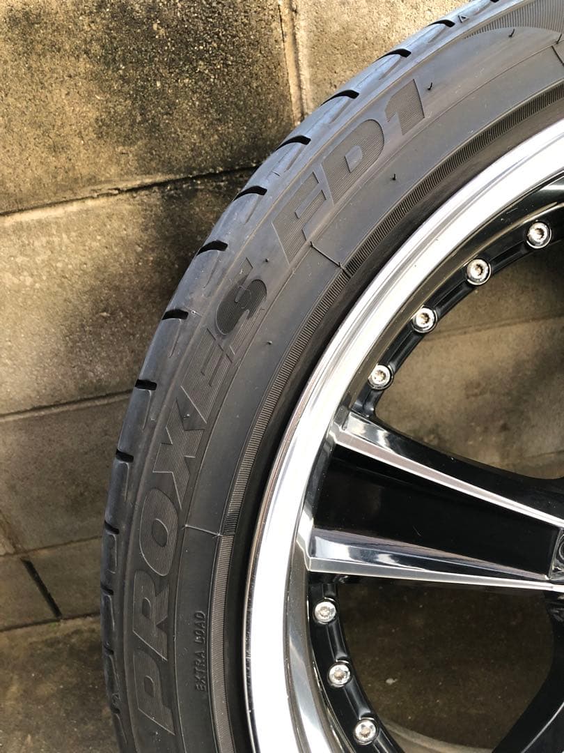 ウェッズ マーベリック 005s段リム 国産タイヤ4本セット