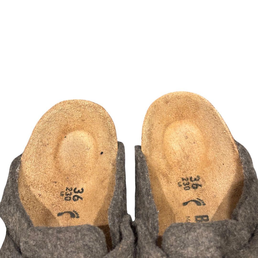 【美品】BIRKENSTOCK ビルケンシュトック　ボストン　カカオ　36