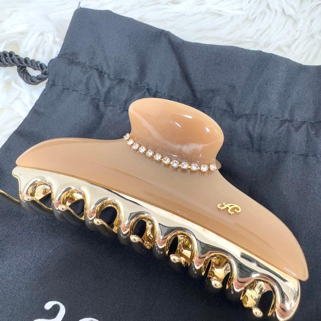 acca アッカ ヘアクリップ Lベージュ ニューコラーナ