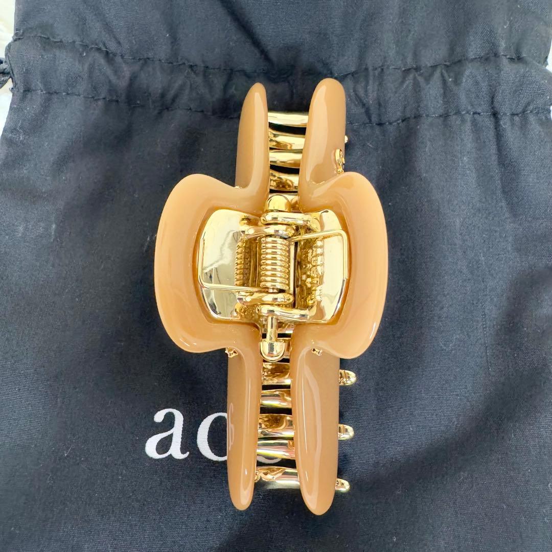 acca アッカ ヘアクリップ Lベージュ ニューコラーナ