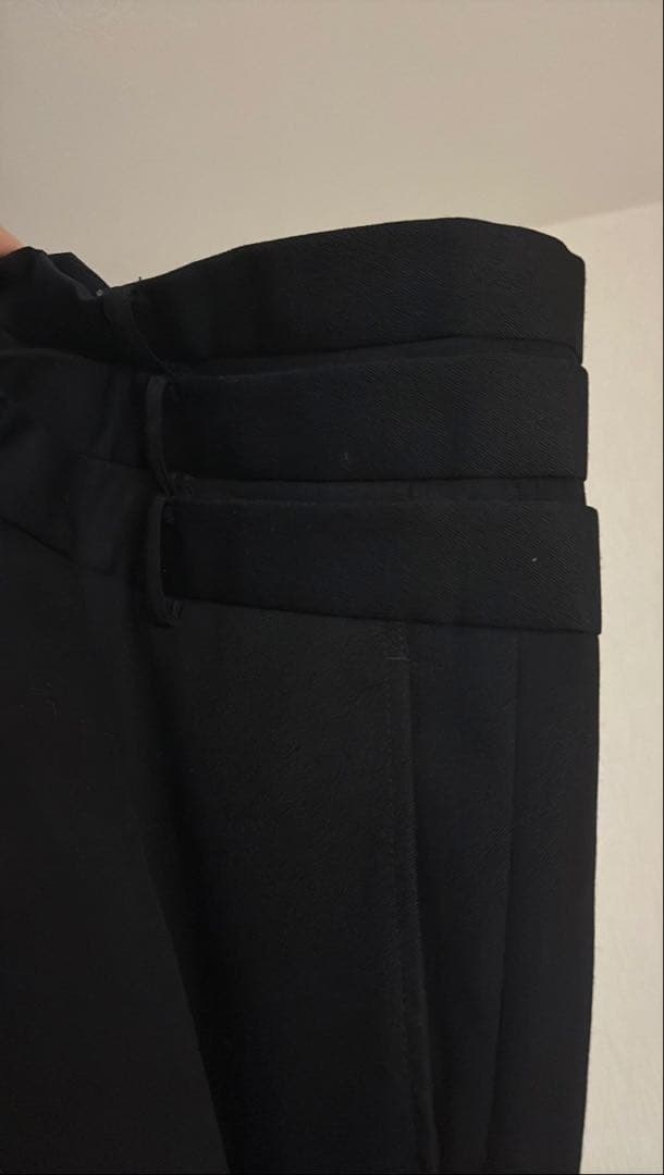 JOHNLAWRENCESULLIVAN 三連レイヤード スラックス