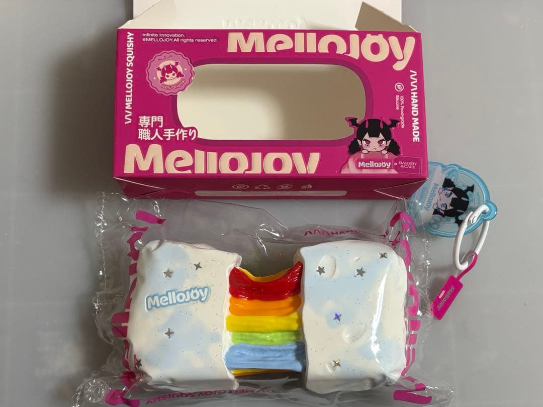 mellojoy メロジョイ 伸びるチーズ レインボー 虹