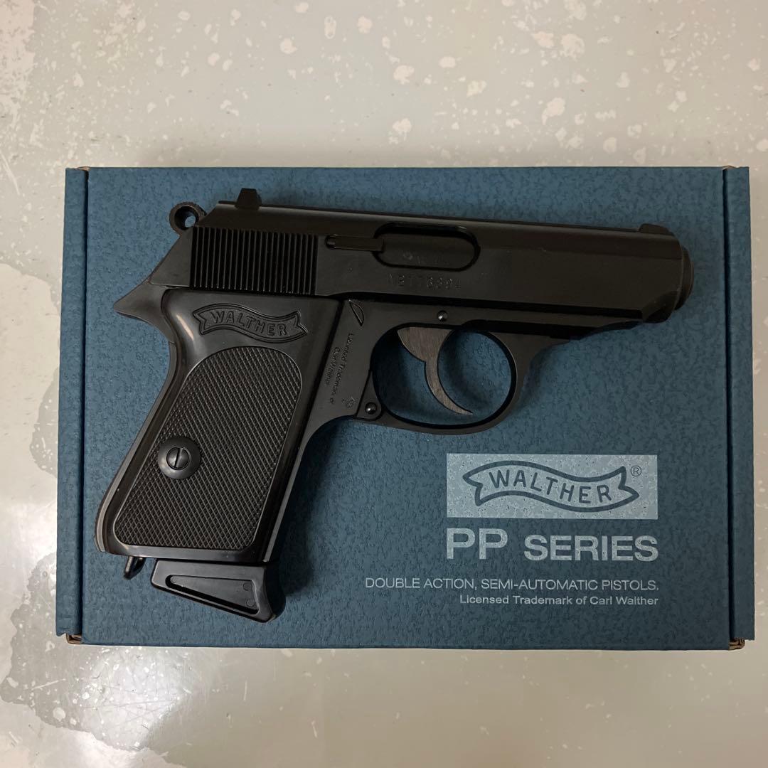 マルゼンワルサーppkブラックモデル　ガスブローバック