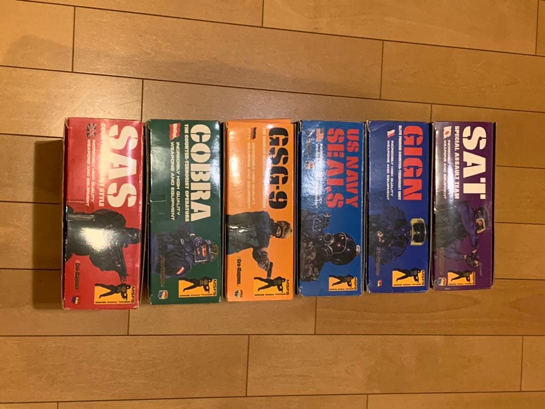 リアルアクションヒーロー　特殊部隊　SAS 6体　メディコムトイ
