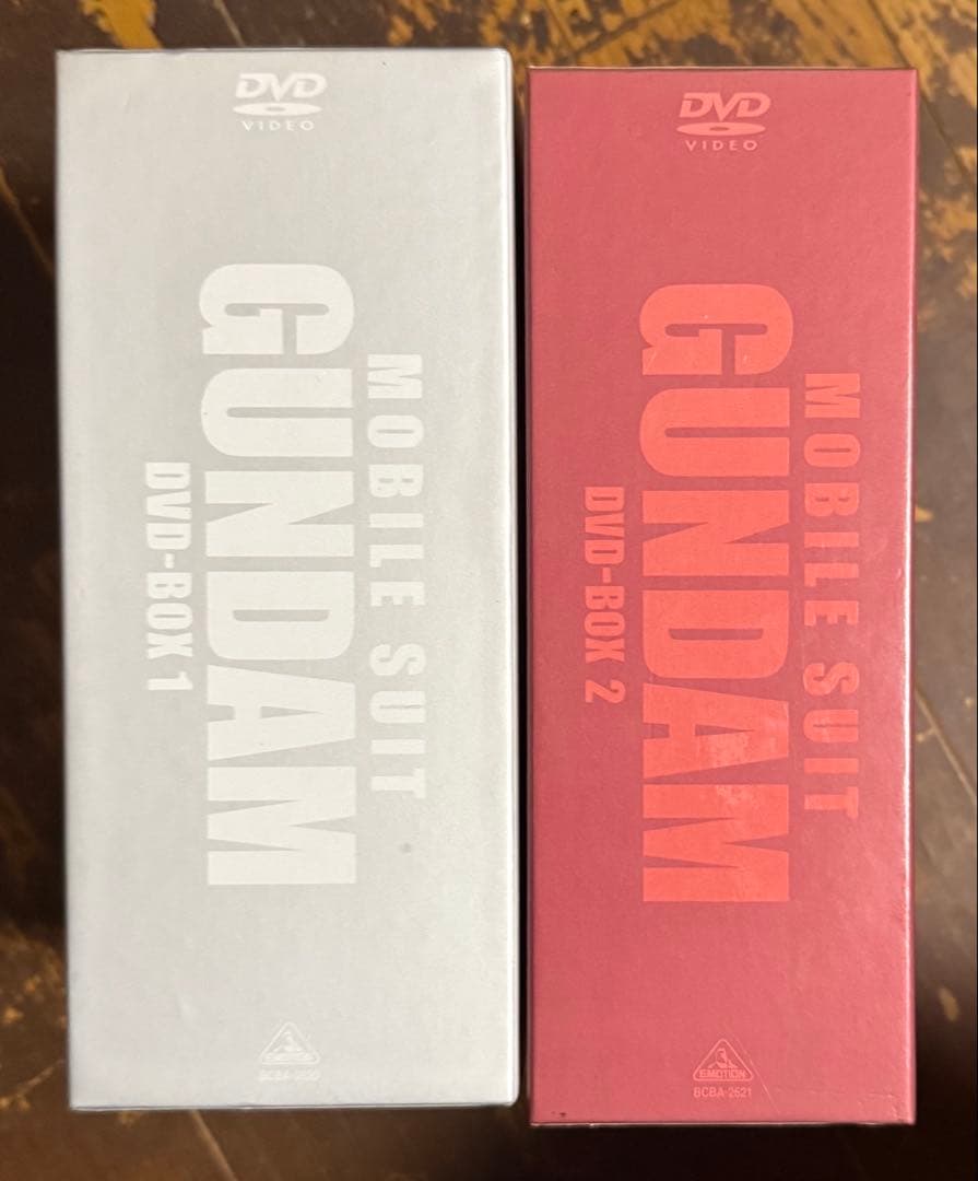 機動戦士ガンダム DVD-BOX 1、 2 セット初回限定生産