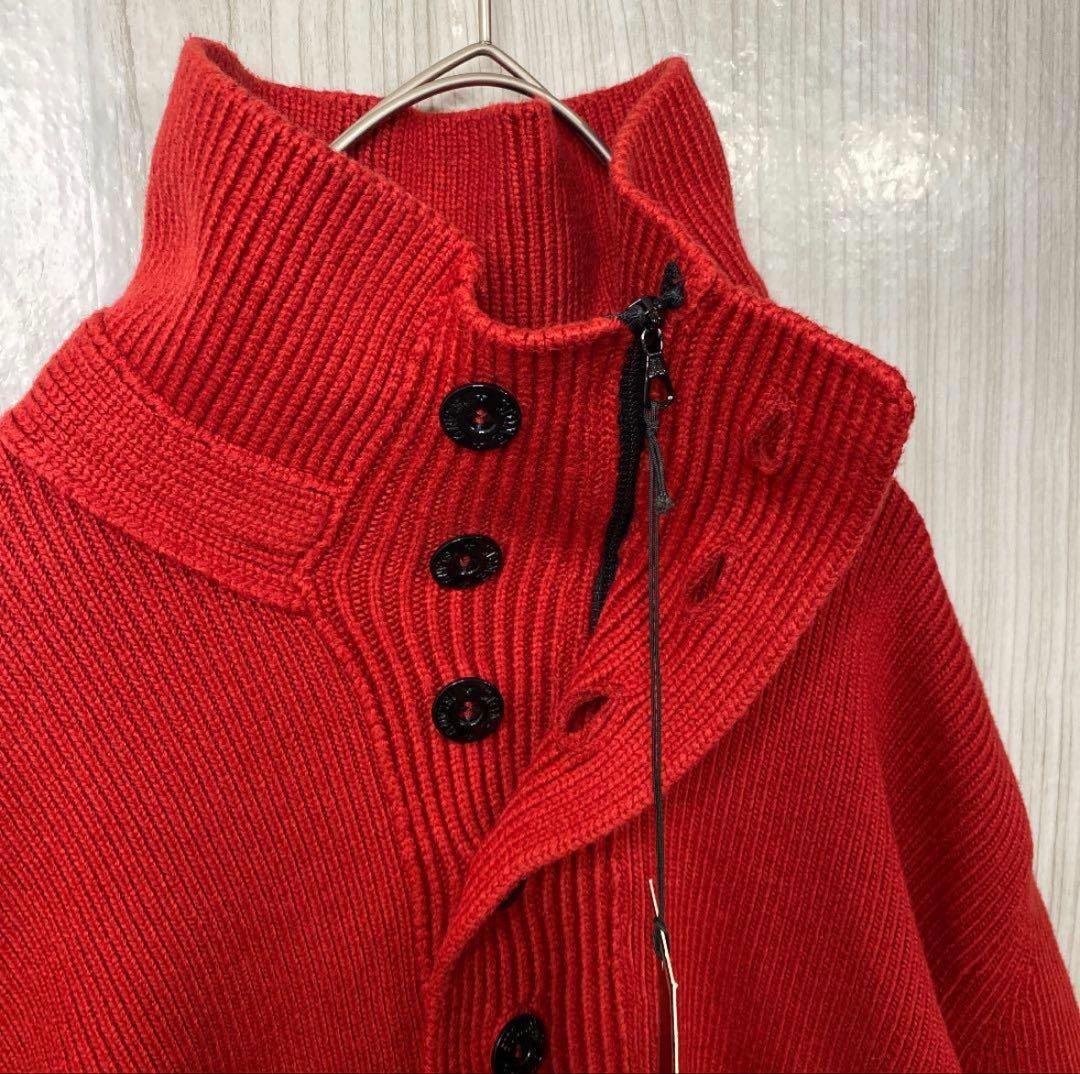 STONE  ストーンアイランド ハイネック ニット 赤