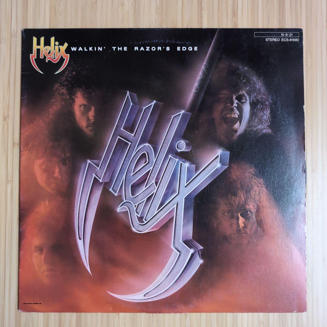 洋楽 HELIX / WALKIN' THE RAZOR'S EDGE