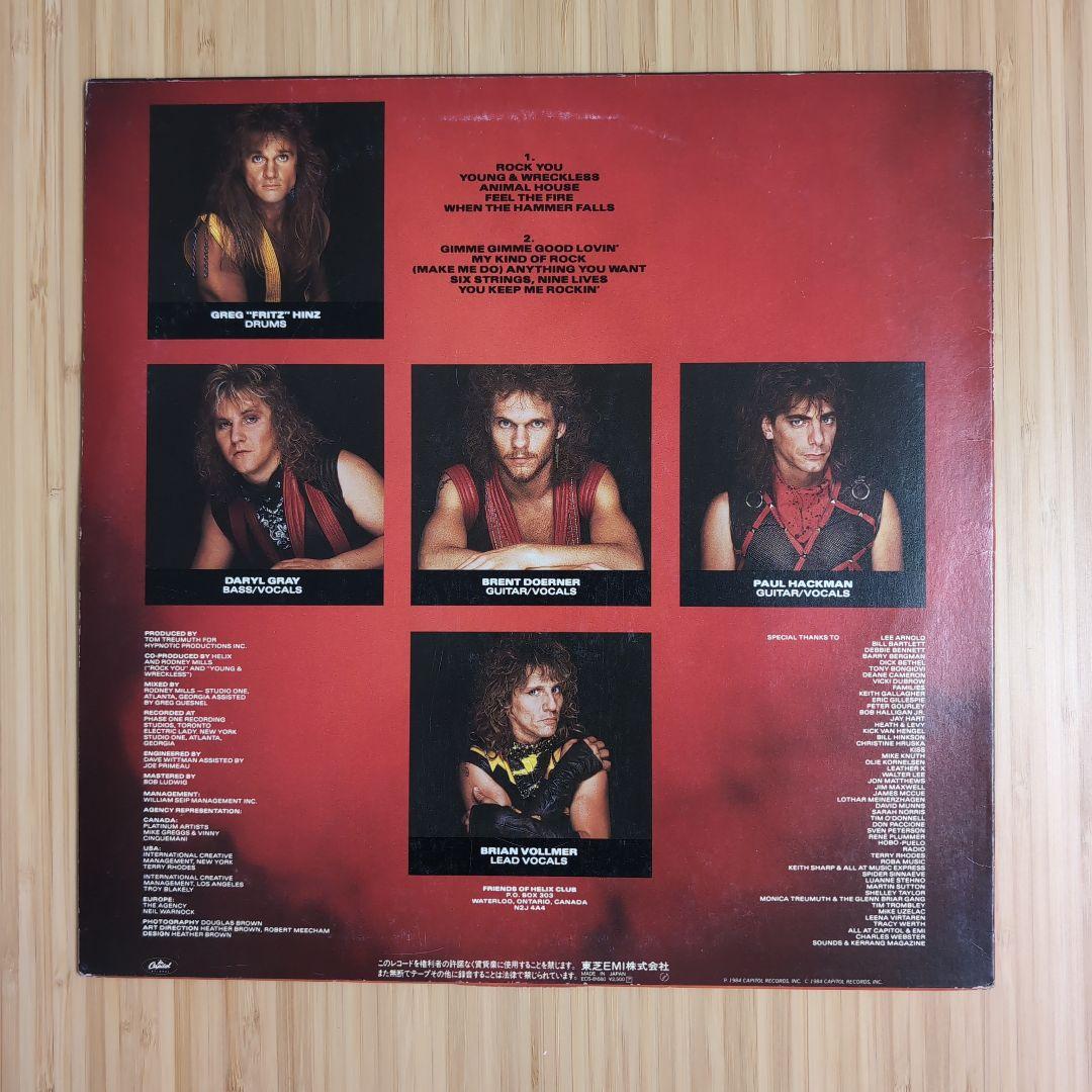 洋楽 HELIX / WALKIN' THE RAZOR'S EDGE