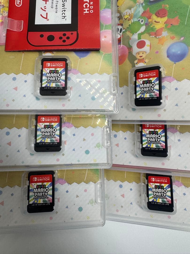 スーパー マリオパーティ　６本セット
