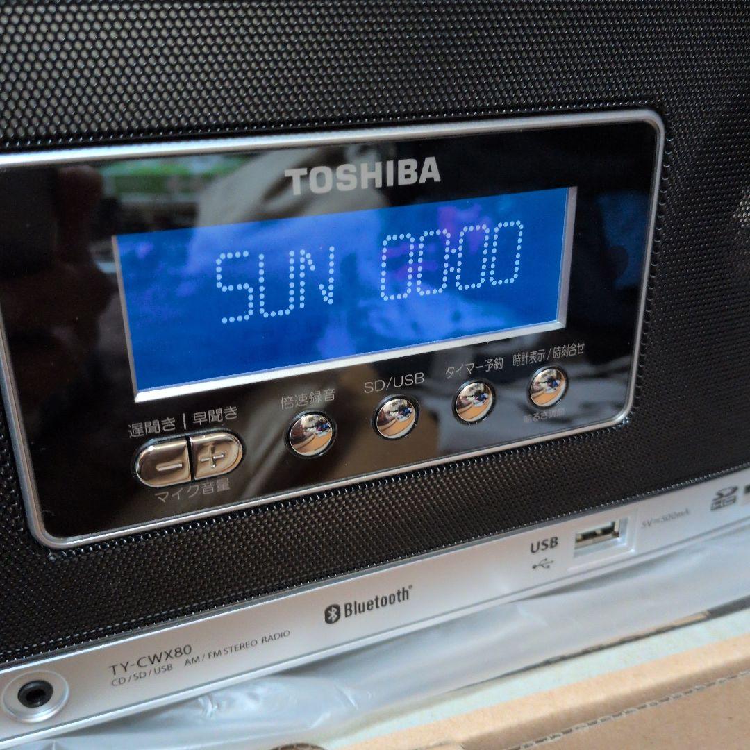 TOSHIBA　SD/USB/CDラジオ　TY-CWX80