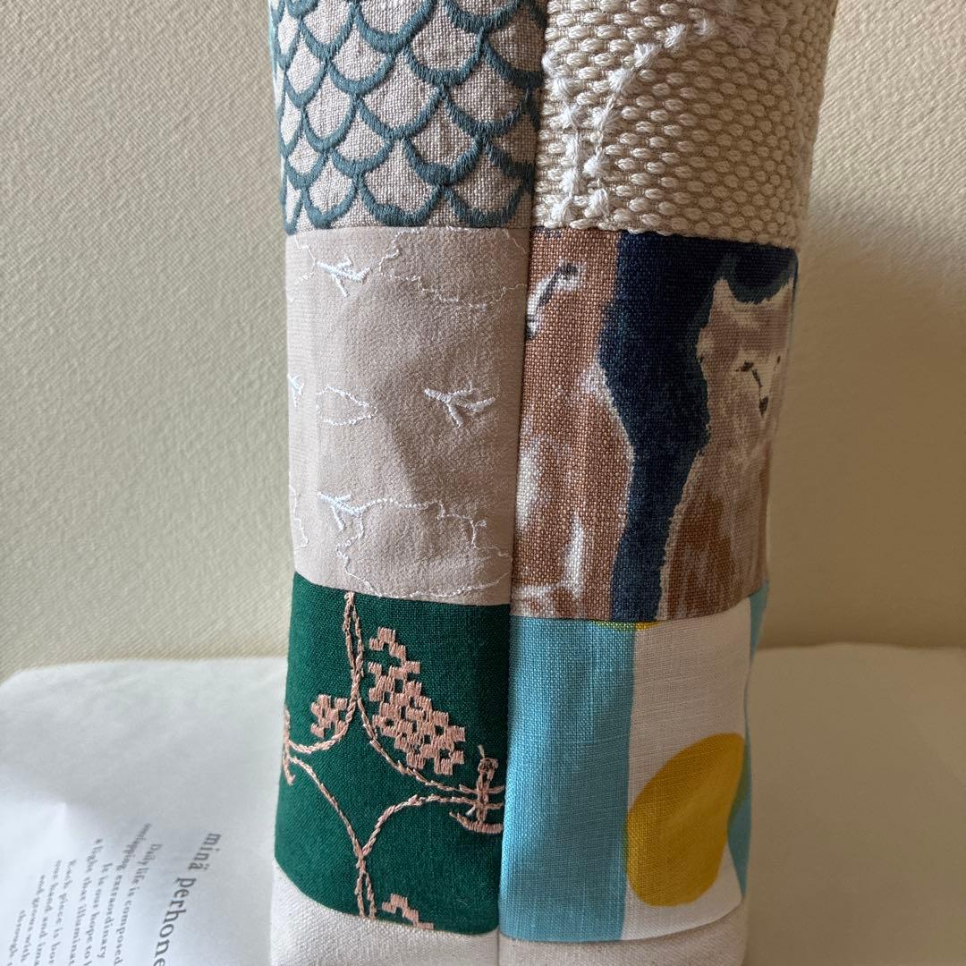 ミナペルホネン 生地使用　ballade パッチワークお散歩トートバッグ