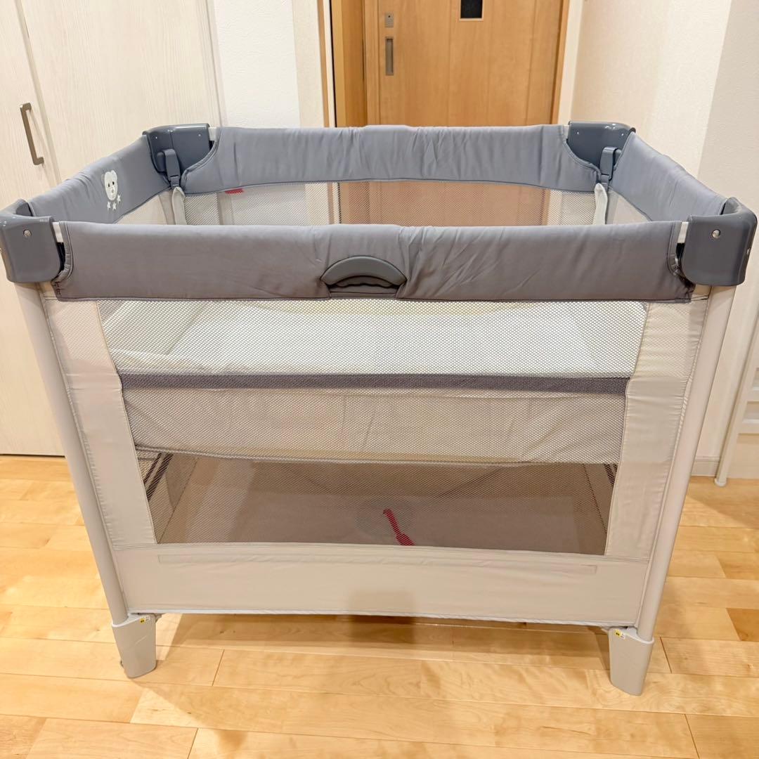 【Aprica】ココネルエアー　AB グレー　ベアー