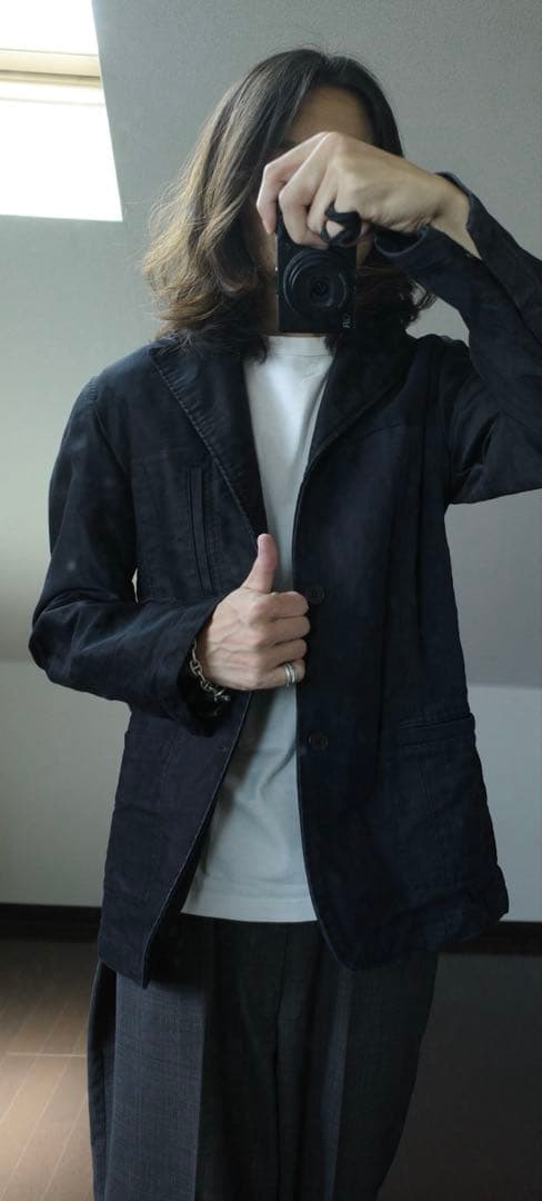 フレンチ　ワークジャケット モールスキン カバーオール　ヴィンテージ