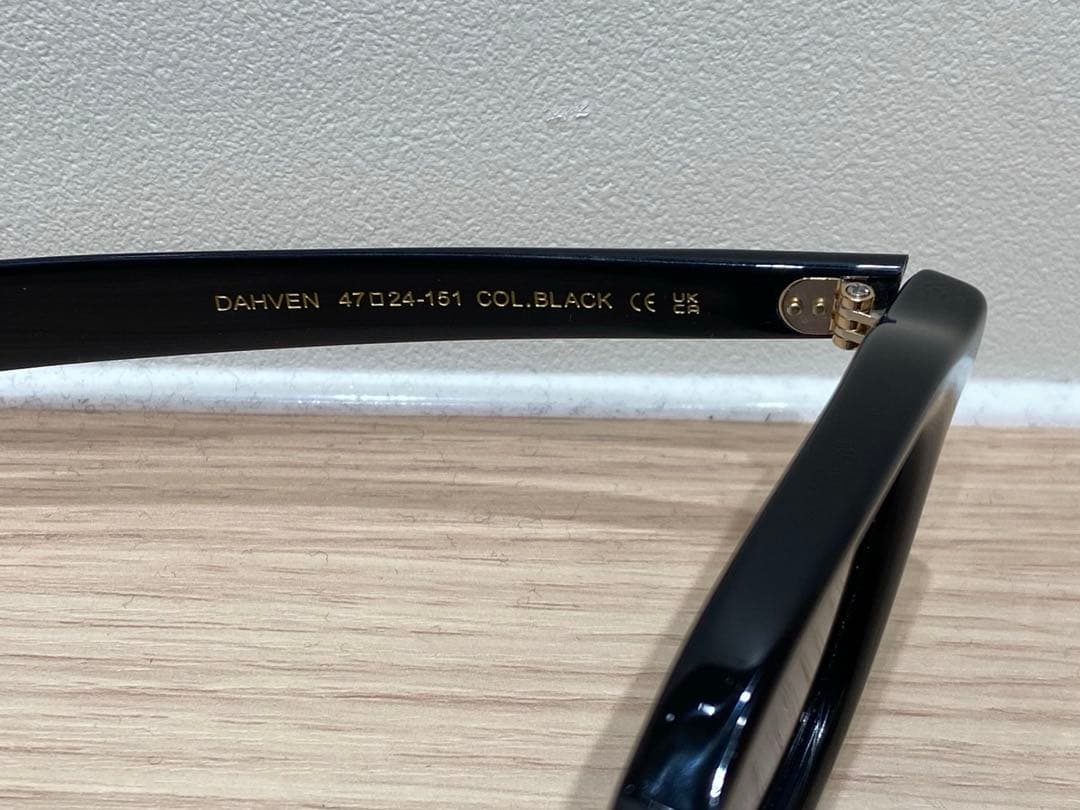 週末限定　MOSCOT DAHVEN サングラス 47 黒