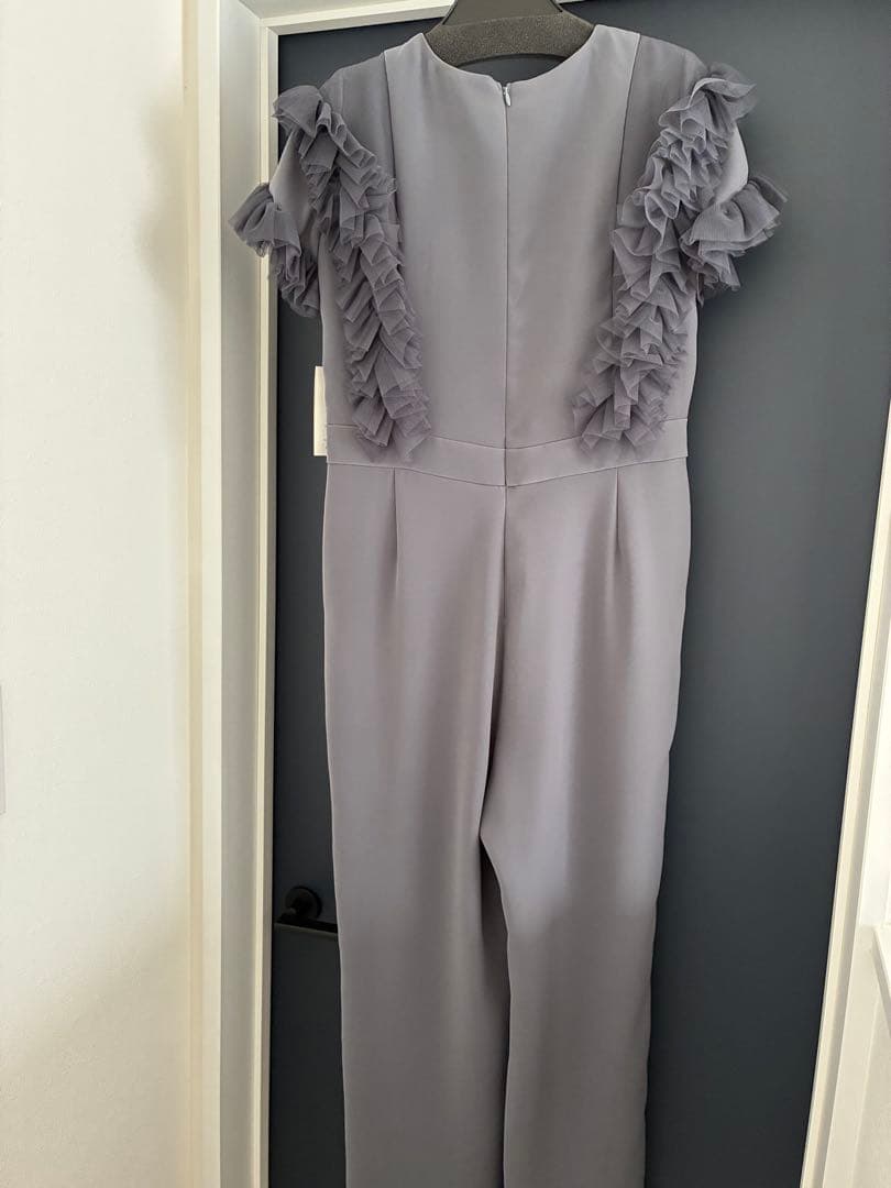 kaene チュールフリルパンツドレス オールインワン　カエン