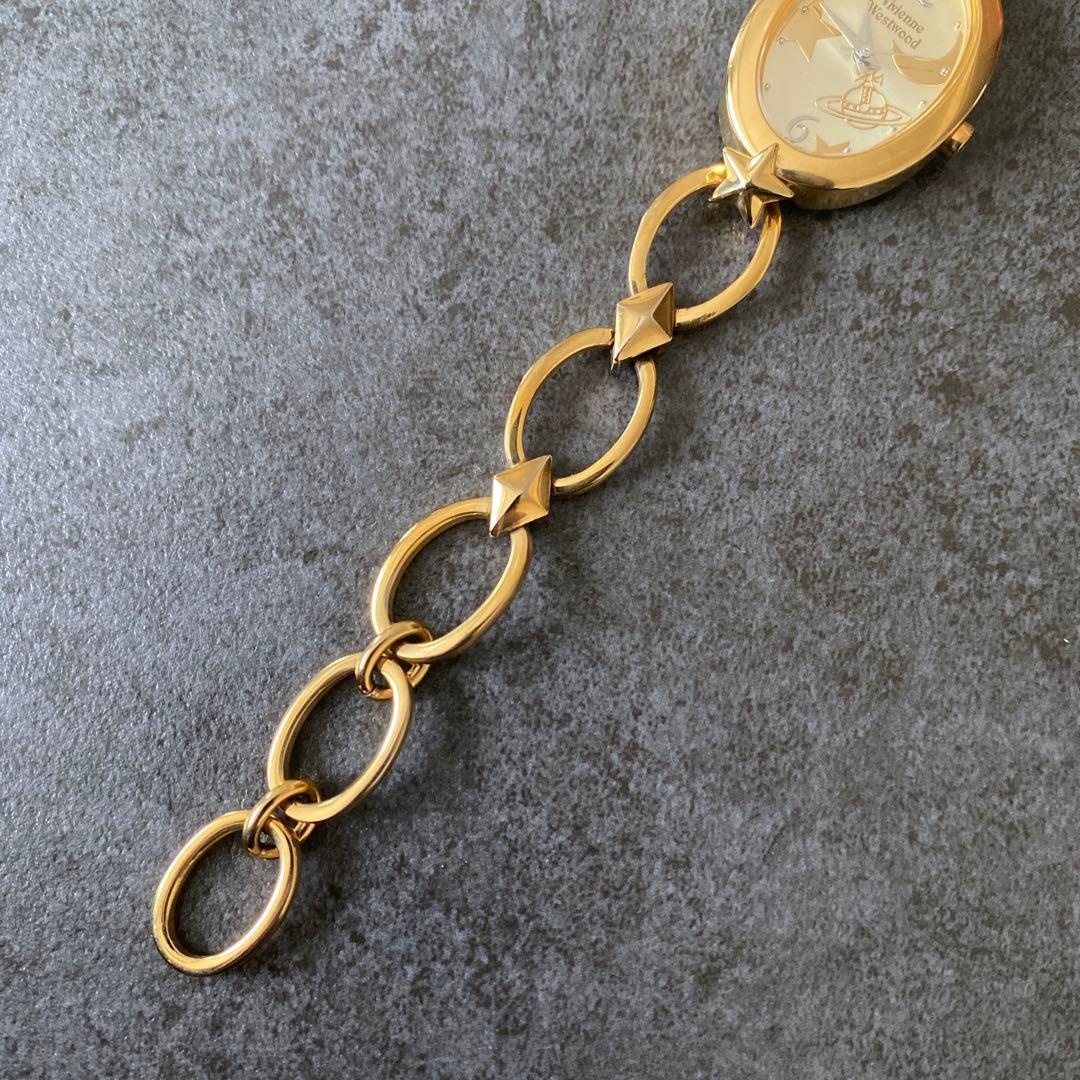 【美品】Vivienne Westwood moon&star オーブ　腕時計