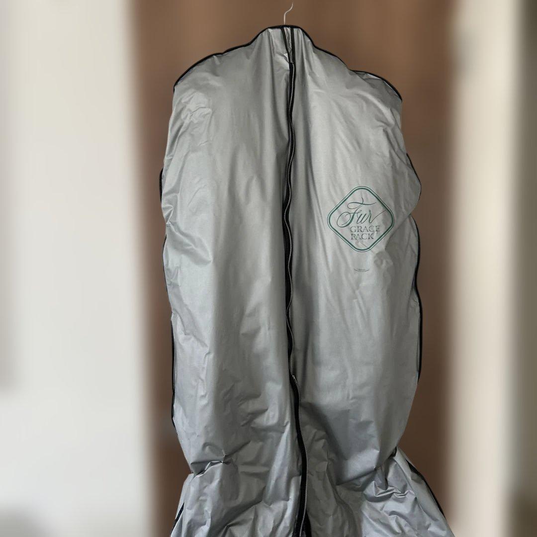 はなちゃん 　MESSALA ブラックファーコート サイズ：11 毛皮