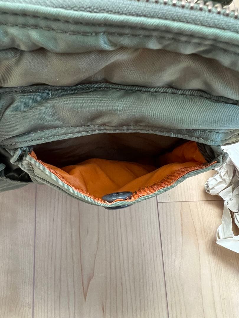 【美品】 PORTER TANKER ショルダーバッグ グリーン