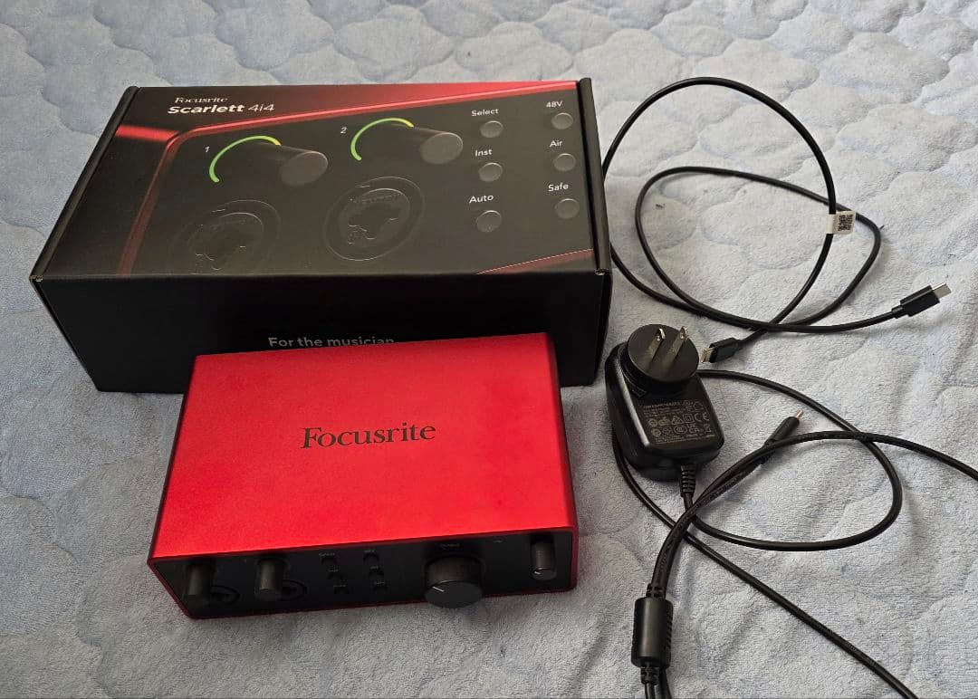 DTM・DAW Focusrite Scarlett Gen4 4i4