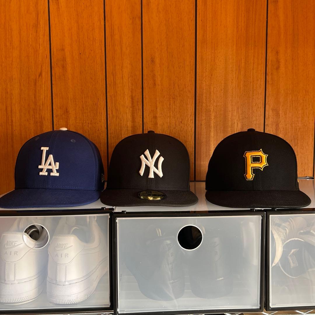 ニューエラ3つ　まとめ売り！　ヤンキース　ドジャース　パイレーツ