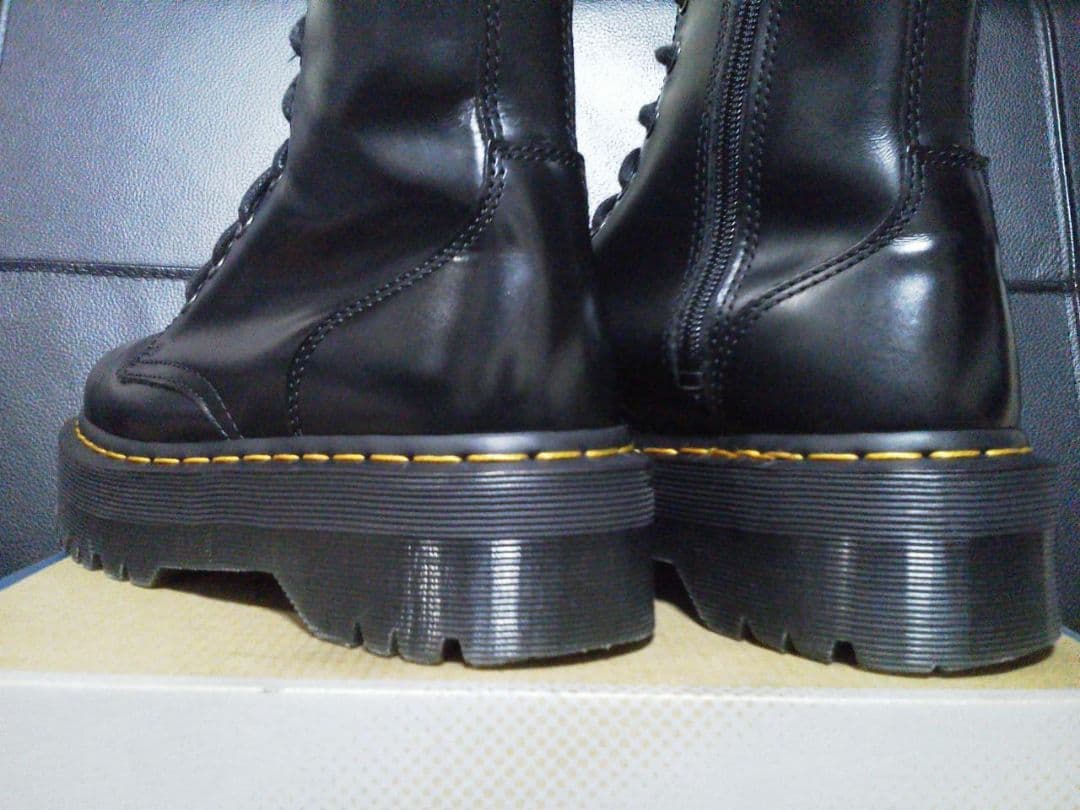 Dr.Martens JADON UK5 黒 厚底 8ホール BEX
