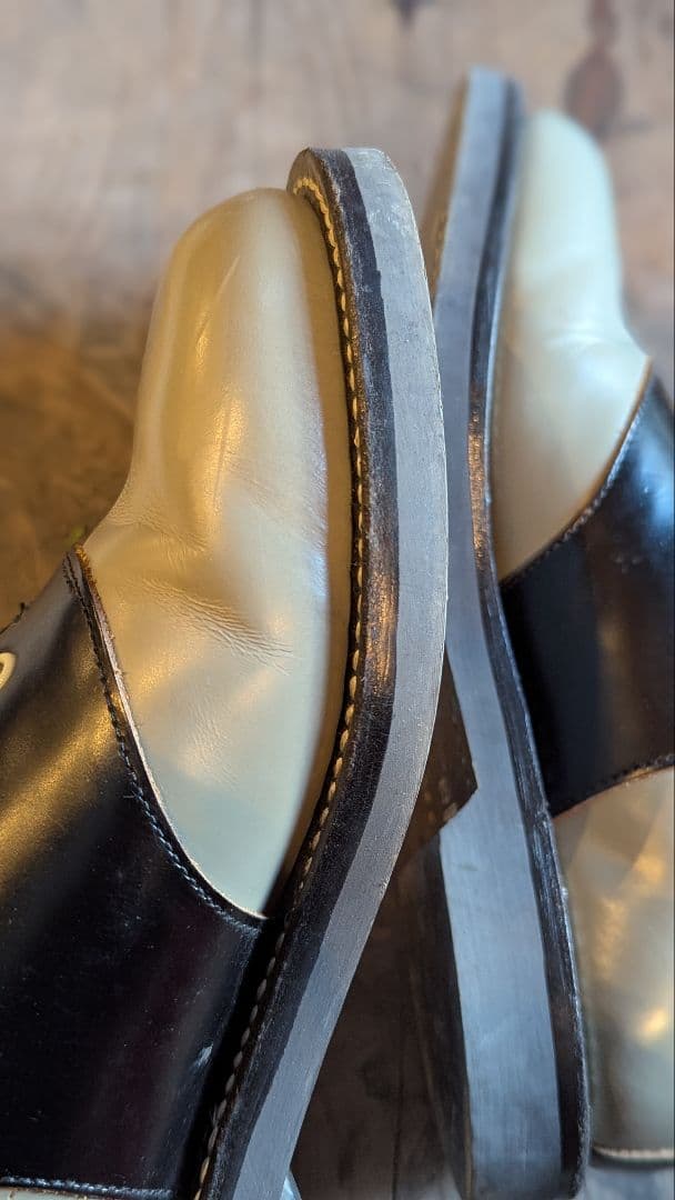 ウバザクラ｜REGAL SADDLE SHOES（グレー／ブラック）