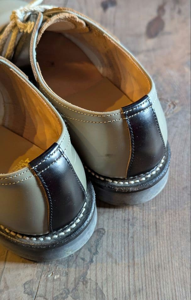 ウバザクラ｜REGAL SADDLE SHOES（グレー／ブラック）