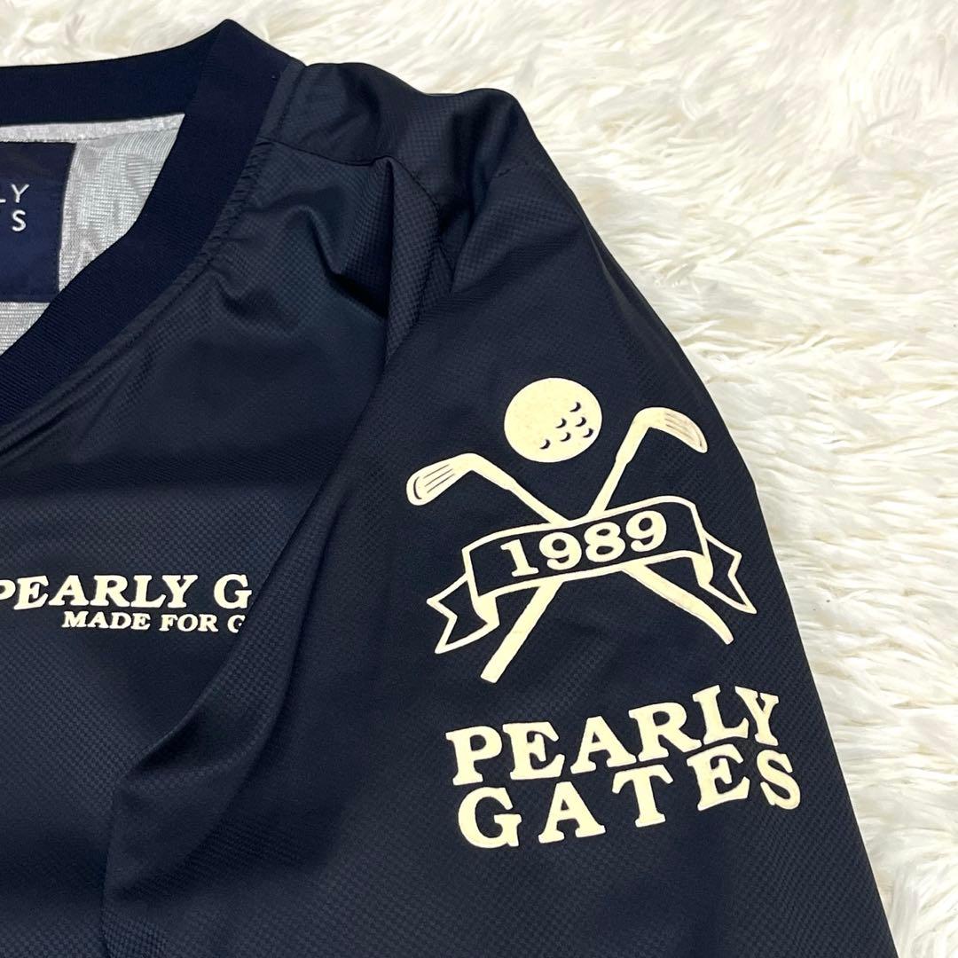 美品✨PEARLY GATES ジャケット 大きいサイズ6 ネイビー