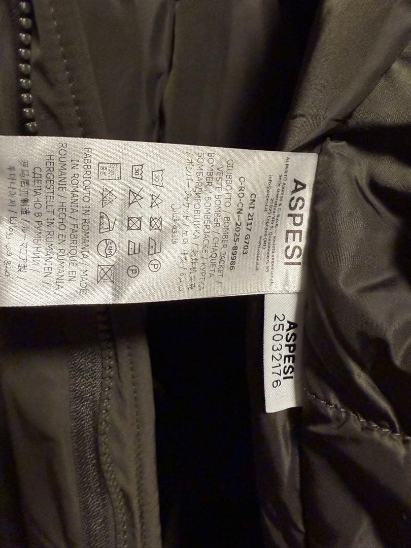 ほぼ新品　アスペジ M65 【MINIFIELD VENTO】　25AW