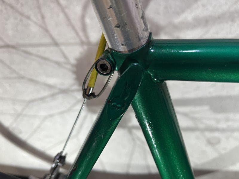 ZUNOW 24インチ クロモリ　カンパニョーロ　チューブラータイヤ　グリーン