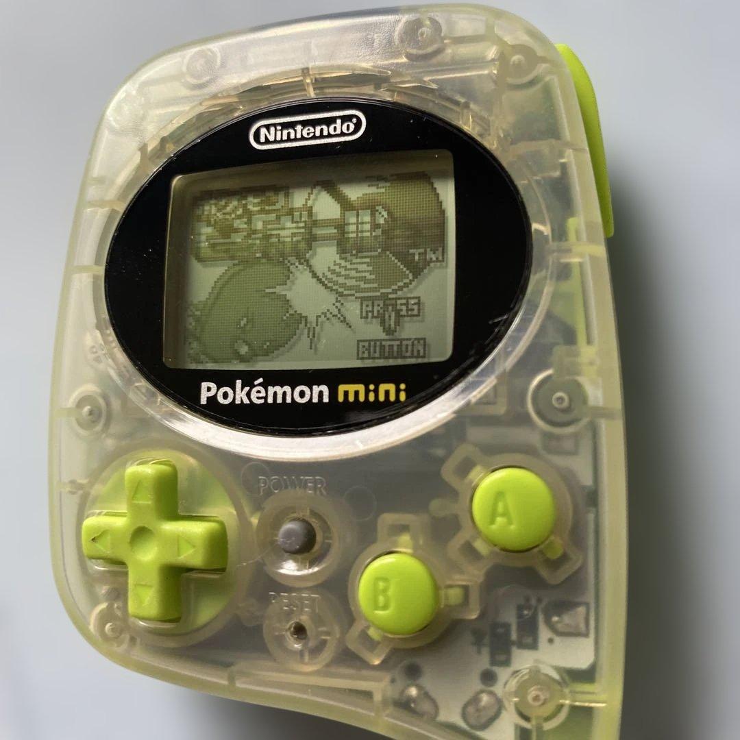 ポケモンミニ本体 ソフト2本付き