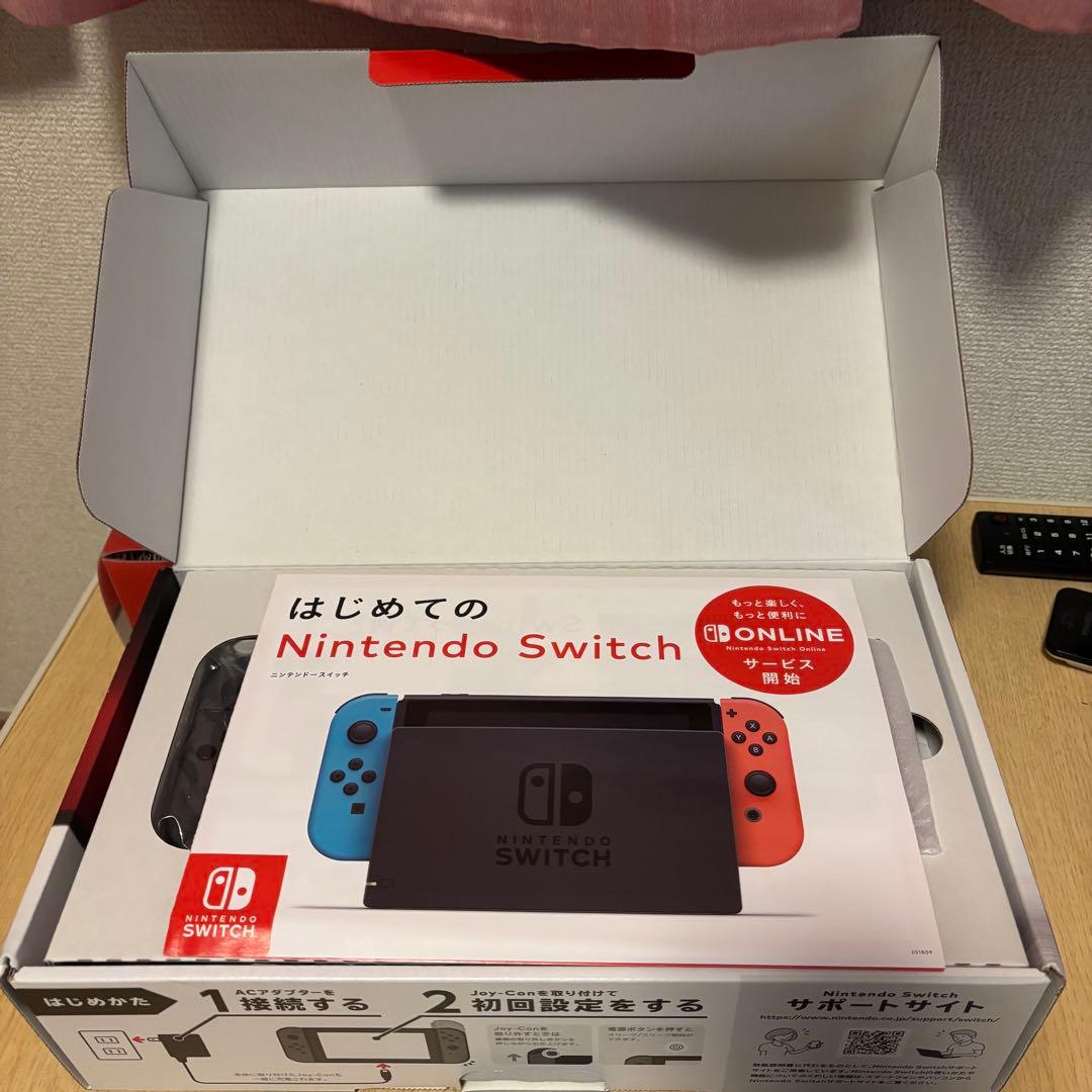 【美品/動作確認済/箱付】Nintendo Switch 本体セット