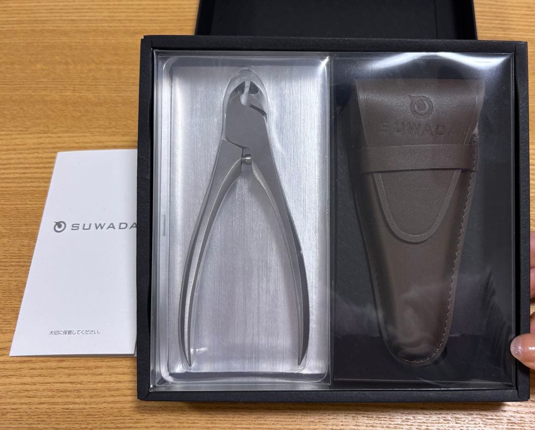 【SUWADA】 新品 ステンレス製爪切りLサイズ