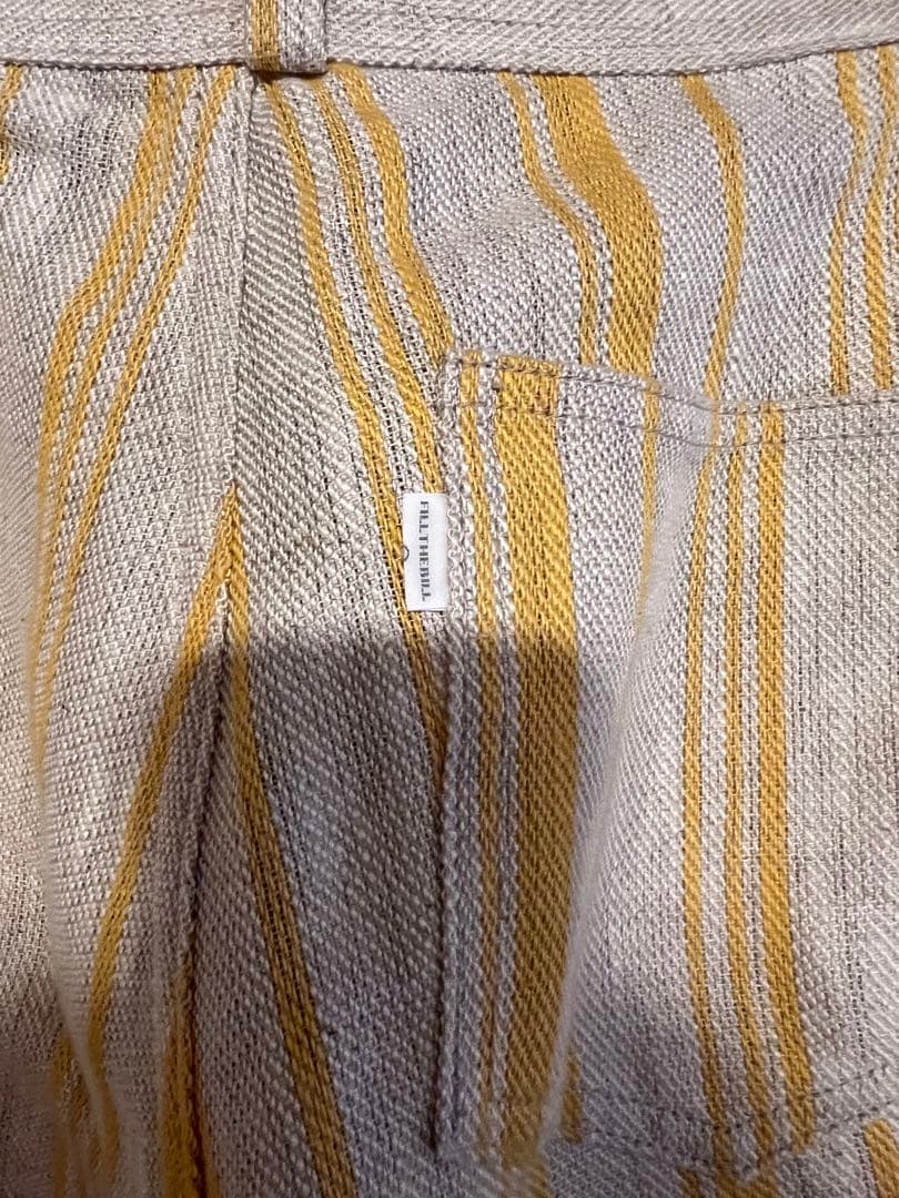 fill the bill ストライプトラウザー