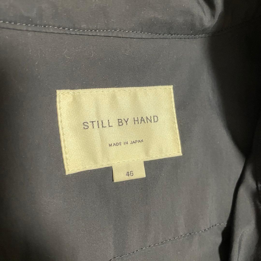 STILL BY HAND スタンドカラーベスト　46