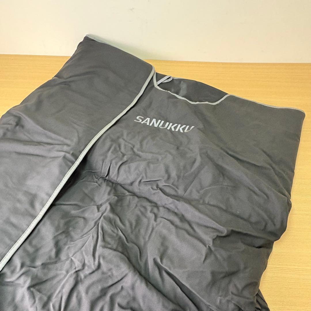 SANUKKU SB01-BK 遠赤外線サウナブランケット グレー