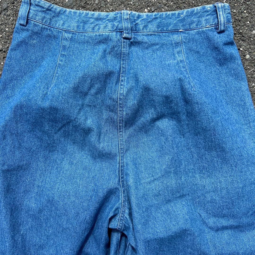 極太 2tuck 90s RUFF HEWN デニムスラックス ロケットタロン