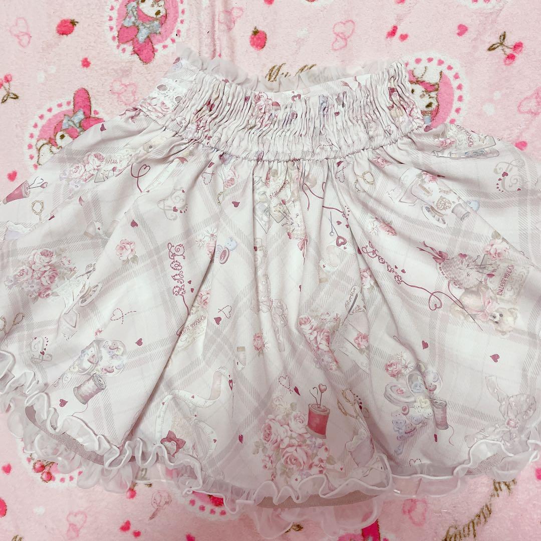 新品タグ付♡リズリサ♡ Sewing Bear柄セットアップ♡ピンク♡