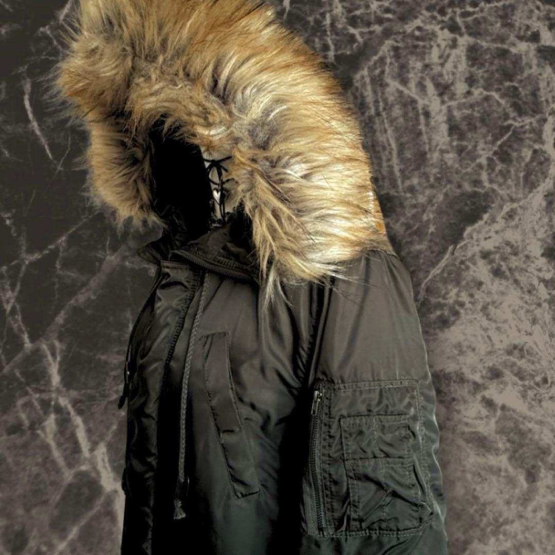 y2k ファー付モッズコート グランジフェアリー 森ガール 平成ギャル 00s