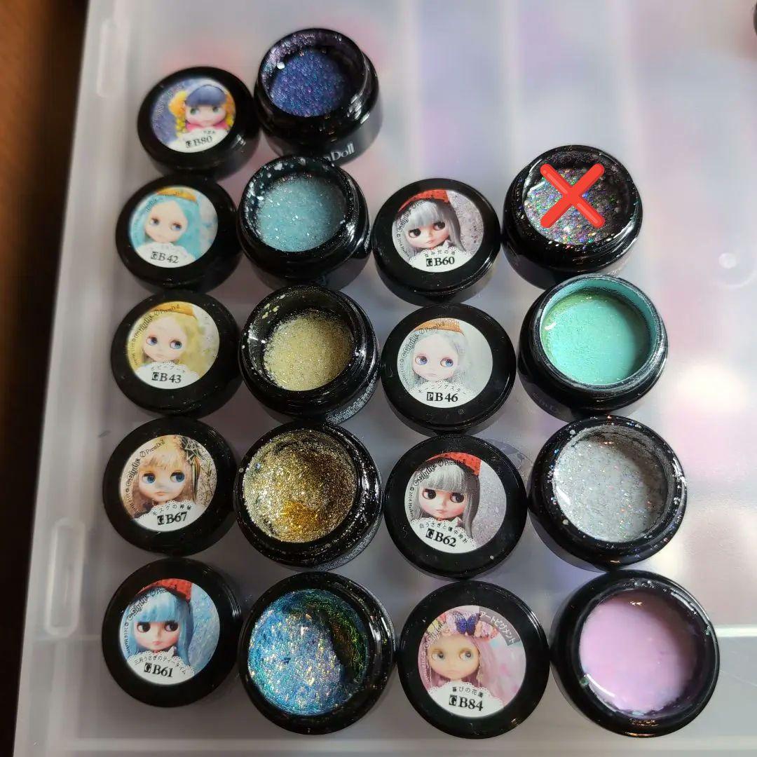 Dnagelアゲハジェル べトロ ミスミラージュ プリジェルなど38色まとめ売り