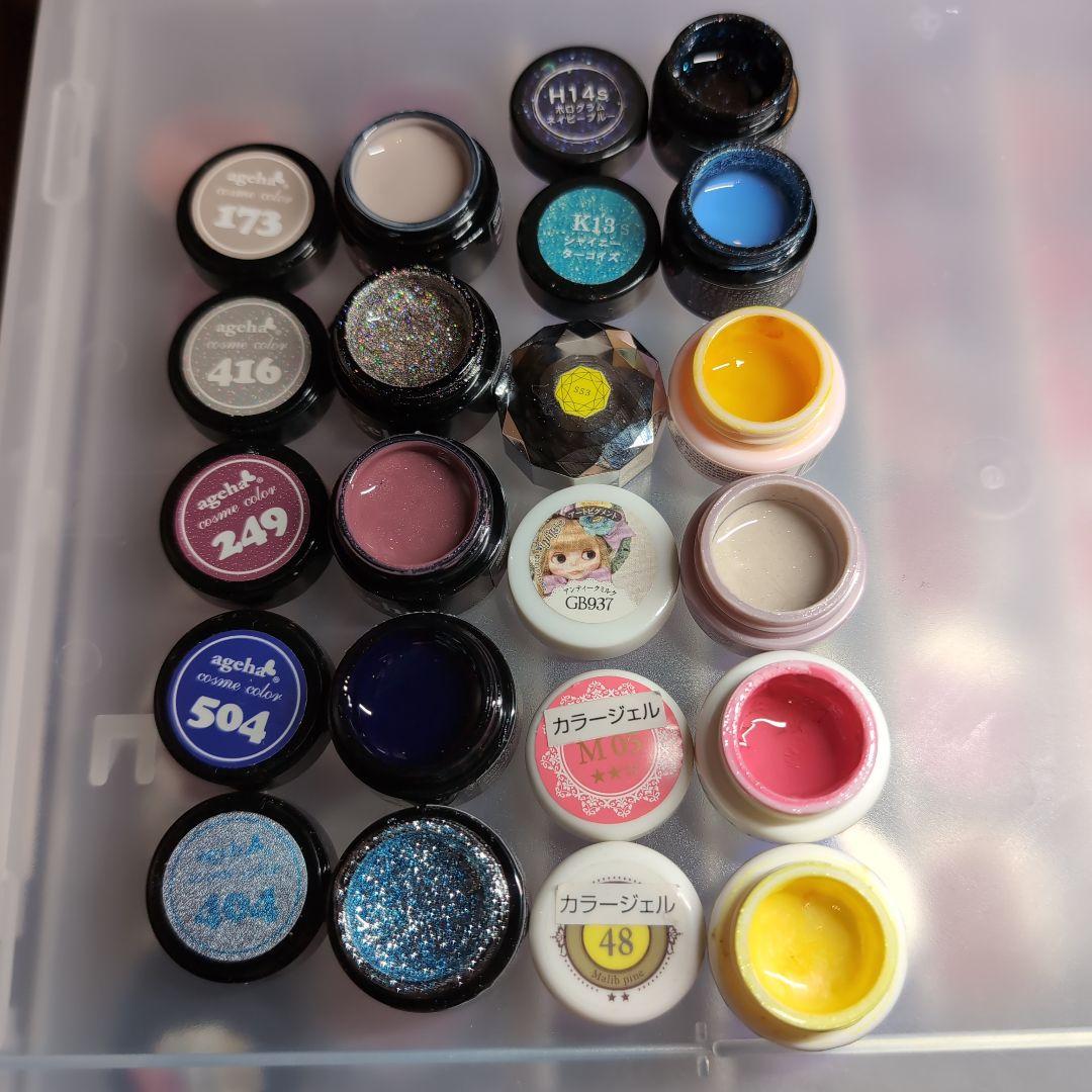 Dnagelアゲハジェル べトロ ミスミラージュ プリジェルなど38色まとめ売り