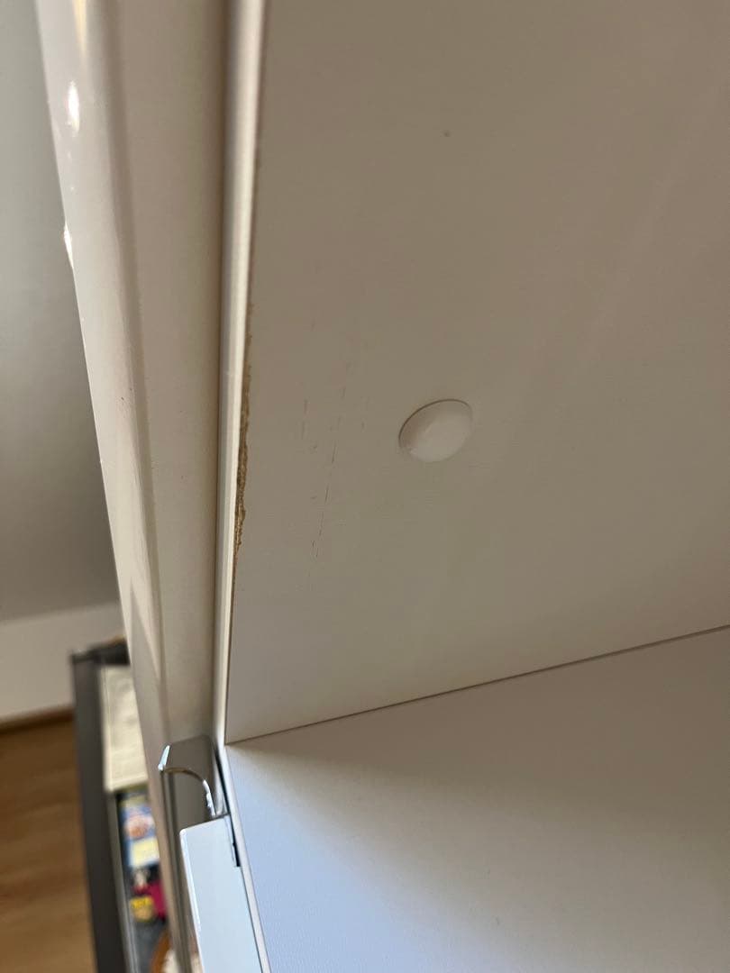 ★こばし★【送料込】ニトリ 食器棚 幅120 ホワイト　※下部のみ