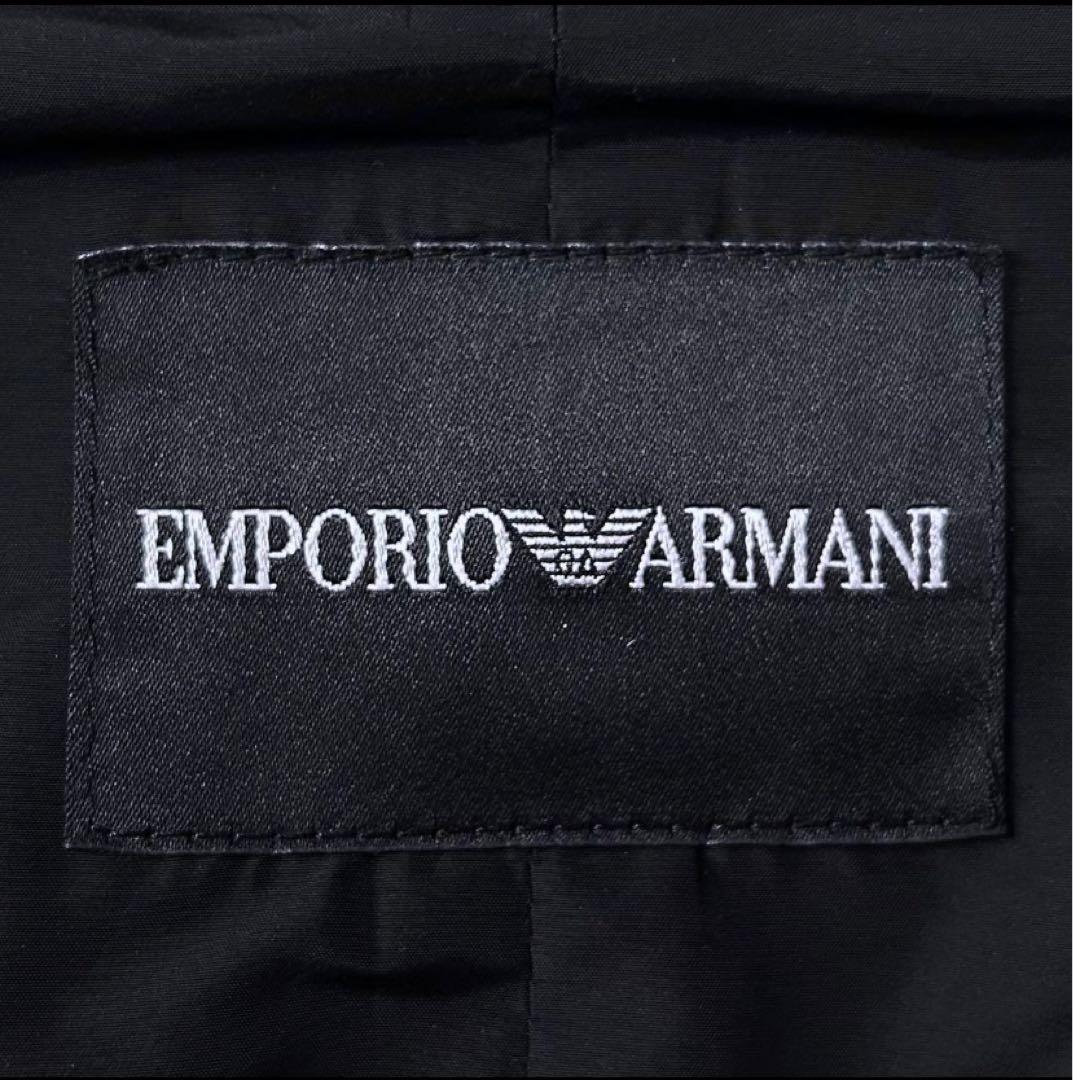 《半額セール》新品フェイクテーラード エンポリオアルマーニ ノーカラージャケット